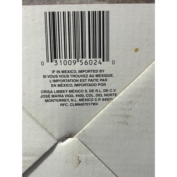 Libbey Irish Coffee Mug Set Of 4 Clear Glass 8.5 Oz Cups Pedestal Base Durable - Picture 7 of 9